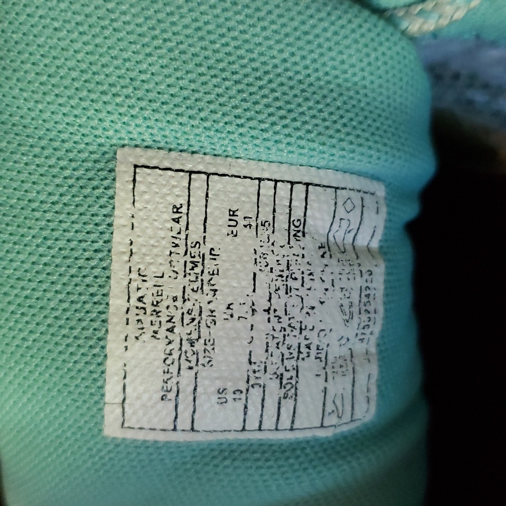 Merrell Mykos Aquatic Women's Athletic Shoes in Gray and Light Blue EUC - Picture 10 of 11